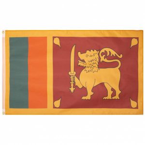 Sri Lanka Flagge MUWO "Nations Together" 90 x 150 cm