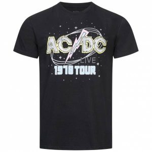ACDC Live Herren T-Shirt POMTS309BLK
