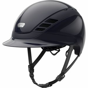 ABUS Pikeur Reithelm Air Luxe Pure shiny midnight blue M | kavalio - für mich und mein Pferd