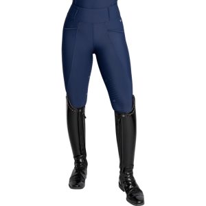 Maximilian Equestrian Reitleggings Damen Knee-Grip Pro Riding Leggings Navy S | kavalio - für mich und mein Pferd