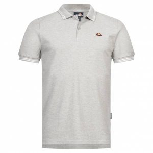 ellesse Dioran Twin Tipped Herren Polo-Shirt SBS22445-GREY-MARL