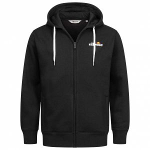 ellesse Klemerio Full Zip Herren Kapuzen Sweatjacke SOP23857-Black