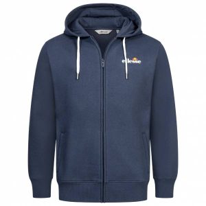 ellesse Klemerio Full Zip Herren Kapuzen Sweatjacke SOP23857-Navy