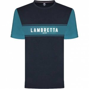 Lambretta Coral Herren T-Shirt SS9819-NVY/BLUCRL