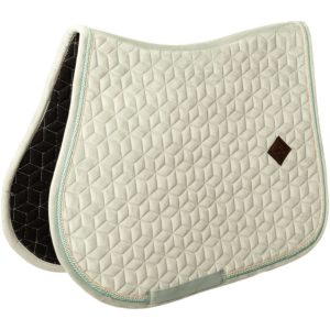 Kentucky Horsewear Springschabracke Velvet Samtschabracke Sattelunterlage Mint Full | kavalio - für mich und mein Pferd