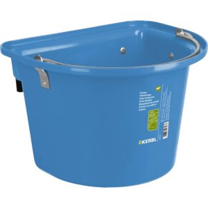 KERBL Turnier-Futterkrippe mit Einhängebügel und Tragegriff Royalblau | kavalio - für mich und mein Pferd