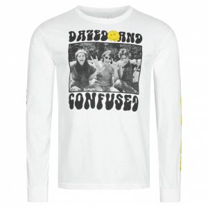 DAZED & CONFUSED Photo Herren Langarmshirt UNMLT069WHT