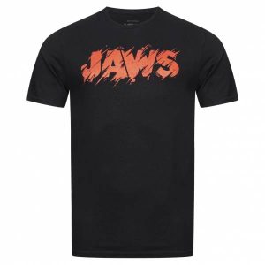 JAWS Der weiße Hai Thrash Herren T-Shirt UNMTS187BLK