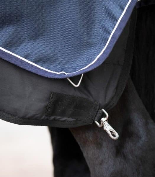 Waldhausen Unterdecke 100g Economic Thermo Pferdedecke Schwarz 145 cm | kavalio - für mich und mein Pferd – Bild 2