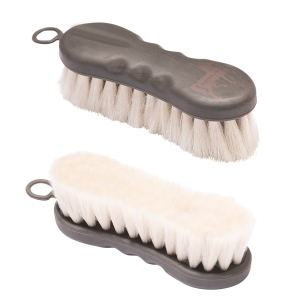 Animalon Gesichtsbürste Ziegenhaar Staubbürste weiche Borsten | kavalio - für mich und mein Pferd