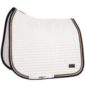 ANKY Schabracke Dressur XB21007 Cotton Twill Weiß Full | kavalio - für mich und mein Pferd