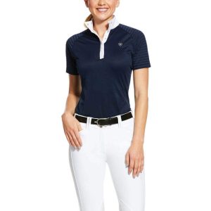 Ariat Show Shirt Aptos Vent Classic Turniershirt Navy XS | kavalio - für mich und mein Pferd