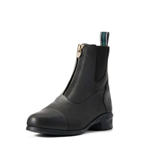 Ariat Stiefelette Heritage IV ZIP H20 Waterproof Insulated Reitstiefelette Leder Black 39 | kavalio - für mich und mein Pferd