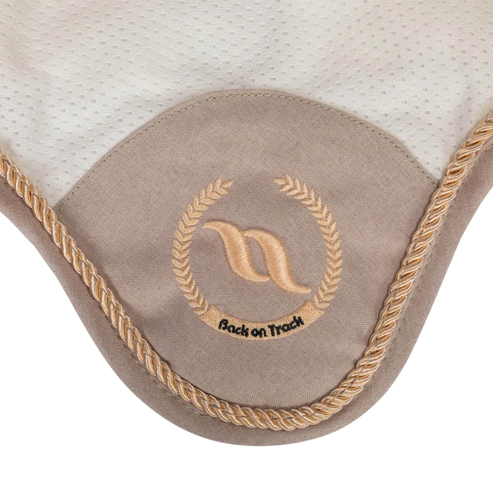 Back on Track Fliegenmütze Haze Collection Fliegenhaube Light Beige Full | kavalio - für mich und mein Pferd – Bild 2