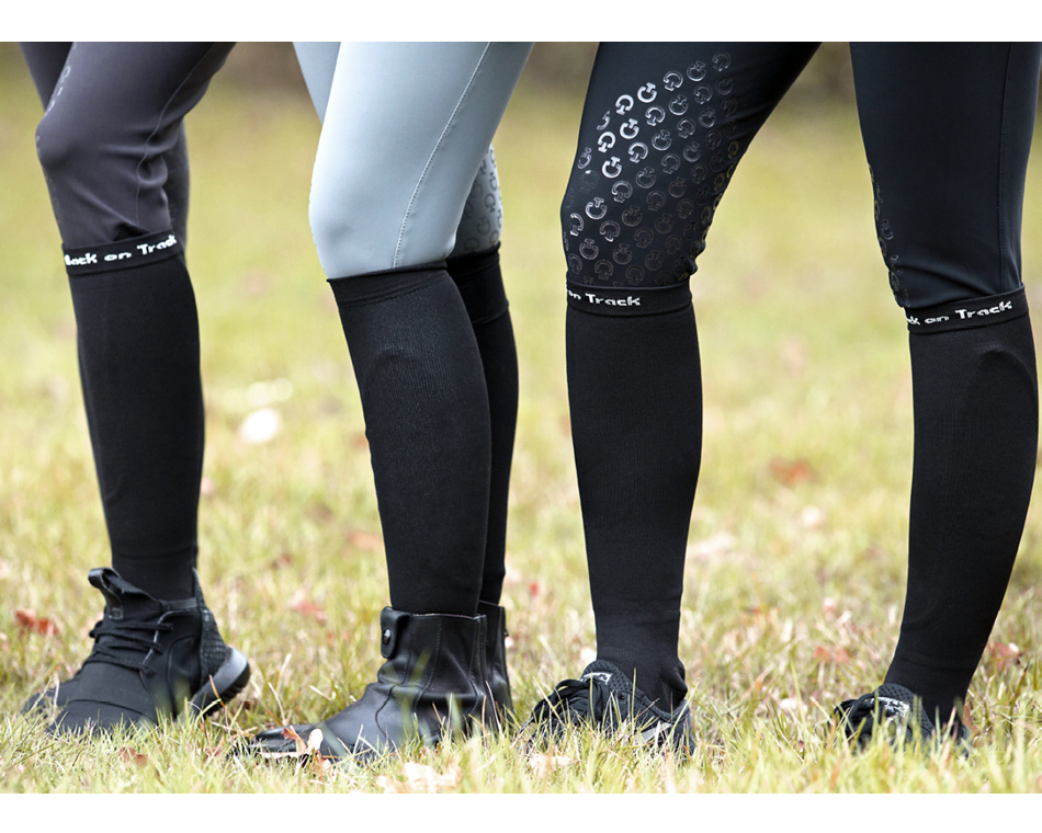 Back on Track Kniestrümpfe Nikki Weite Wade Schwarz L (40-42) | kavalio - für mich und mein Pferd – Bild 2
