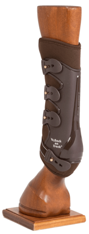 Back on Track Royal Arbeitsgamaschen Hinterbein Beinschutz Braun M | kavalio - für mich und mein Pferd