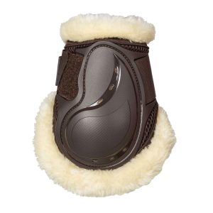 Back on Track Streichkappen Air Flow Light Fur Fetlock Boots Brown S | kavalio - für mich und mein Pferd