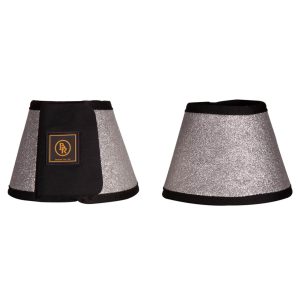 BR Hufglocken Glitter Silber/ Grau L | kavalio - für mich und mein Pferd