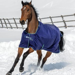 Bucas Outdoordecke 0g Smartex Turnout Rain Regendecke Blue 95 | kavalio - für mich und mein Pferd