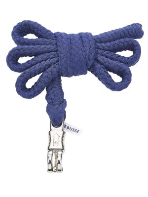 BUSSE Anbindestrick Soft Navy/ Silber | kavalio - für mich und mein Pferd