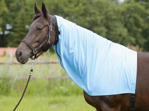 BUSSE Halsteil Extensive Zip Hellblau L | kavalio - für mich und mein Pferd