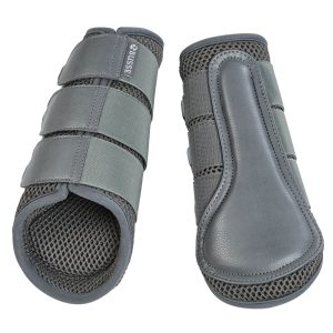 BUSSE Gamaschen 3D Air Effect Arbeitsgamaschen Grau XL | kavalio - für mich und mein Pferd