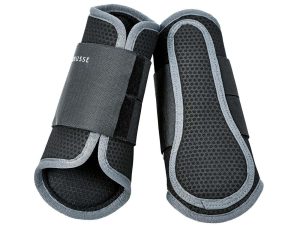 BUSSE Gamaschen Active-Mesh Schwarz (Grau) M | kavalio - für mich und mein Pferd
