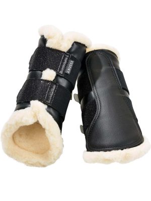 BUSSE Gamaschen St. Georges Glitter Schwarz/Schwarz L | kavalio - für mich und mein Pferd