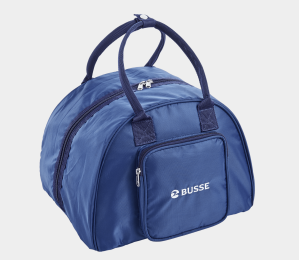 BUSSE Helmtasche Rio Navy (Grau) | kavalio - für mich und mein Pferd