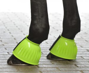 BUSSE Hufglocken Sturdy Klettverschluss Gummiglocken Lime Neon M | kavalio - für mich und mein Pferd