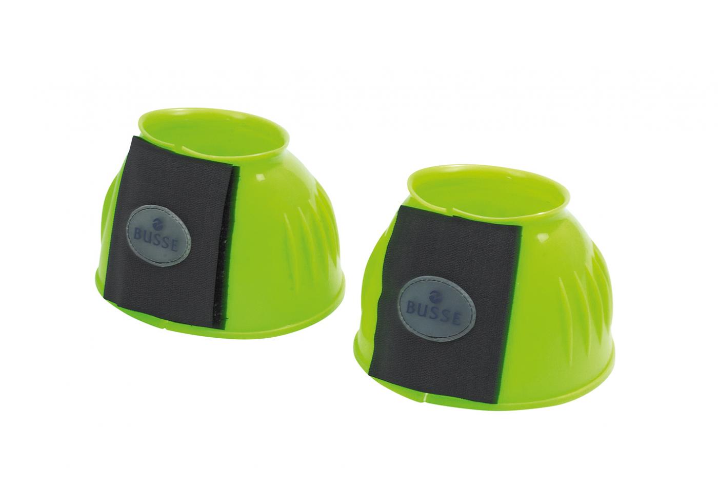 BUSSE Hufglocken Sturdy Klettverschluss Gummiglocken Lime Neon L | kavalio - für mich und mein Pferd – Bild 2