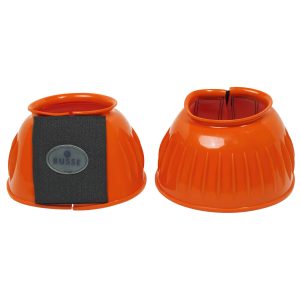 BUSSE Hufglocken Sturdy Klettverschluss Gummiglocken Sun Orange M | kavalio - für mich und mein Pferd