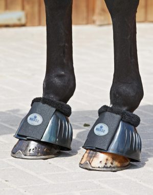 BUSSE Hufglocken Sturdy-Plush Gummiglocken Schwarz M | kavalio - für mich und mein Pferd