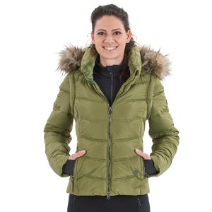BUSSE Jacke Damen Shani 2 in 1 Winter Olive S | kavalio - für mich und mein Pferd