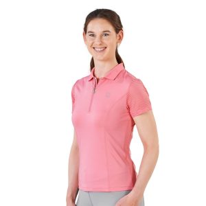 BUSSE Poloshirt Damen Darlene FS 2022 leichtes Reitshirt Confetti XL | kavalio - für mich und mein Pferd