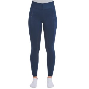 BUSSE Reitleggings Damen Full-Grip Nurmes-Winter II Navy 38 | kavalio - für mich und mein Pferd