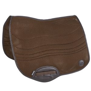 BUSSE Schabracke Dressur 3D Air Effect Dressurschabracke Braun VB/WB | kavalio - für mich und mein Pferd