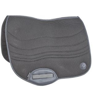 BUSSE Schabracke Dressur 3D Air Effect Dressurschabracke Grau VB/WB | kavalio - für mich und mein Pferd