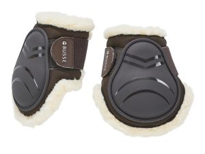 BUSSE Streichkappen Bounce Art- Fur II Braun VB/ WB | kavalio - für mich und mein Pferd
