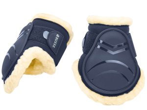 BUSSE Streichkappen Bounce Art- Fur II Navy VB/ WB | kavalio - für mich und mein Pferd