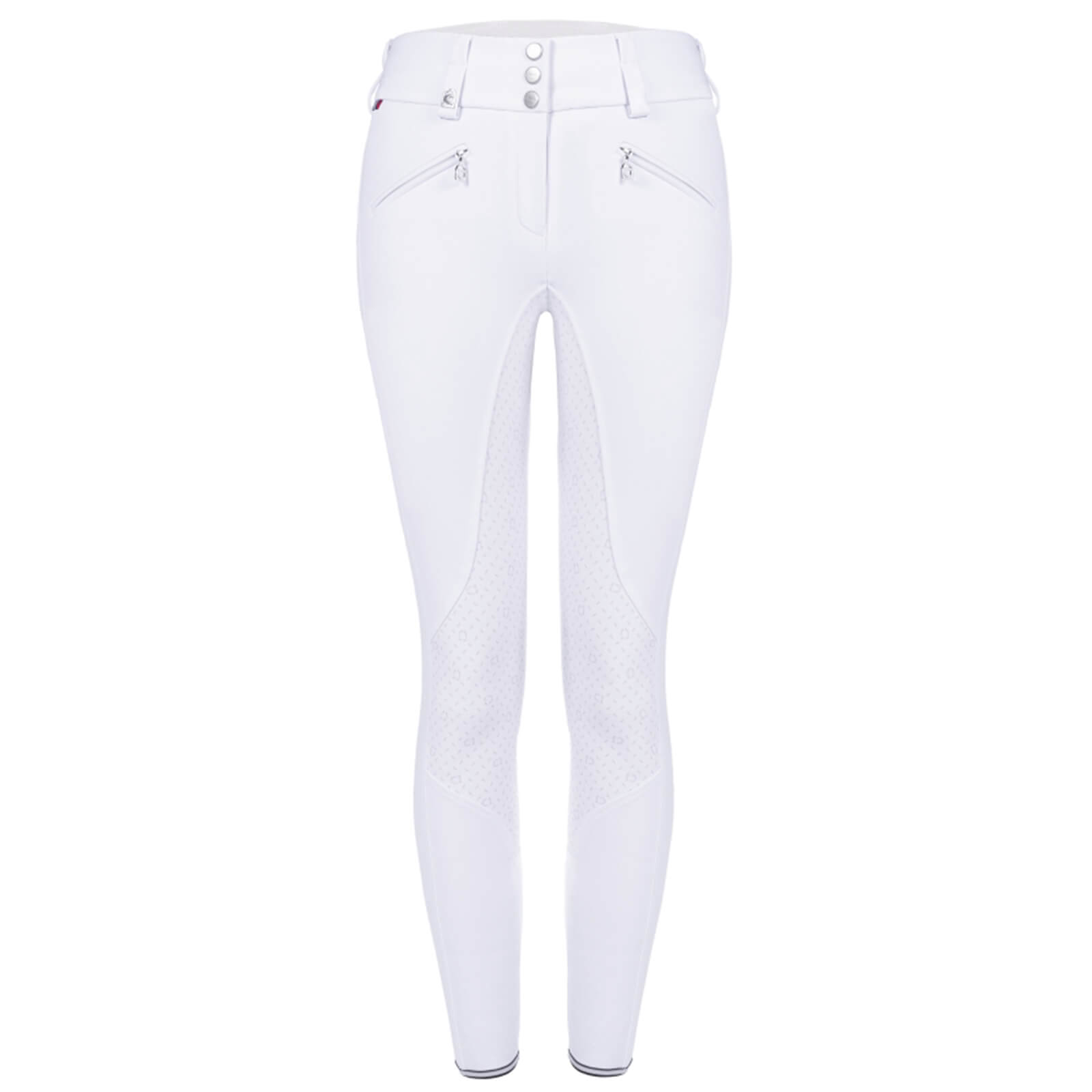 Cavallo Reithose Damen Full-Grip Caja G Hi Waist Stretch Premium Weiß 40 | kavalio - für mich und mein Pferd