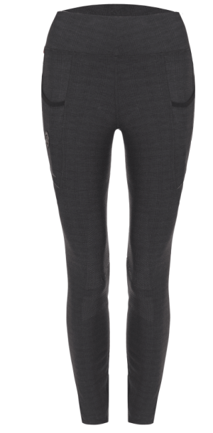 Cavallo Winter-Reitleggings Damen Full-Grip CAVALIN Grip RL Graphite 36 | kavalio - für mich und mein Pferd