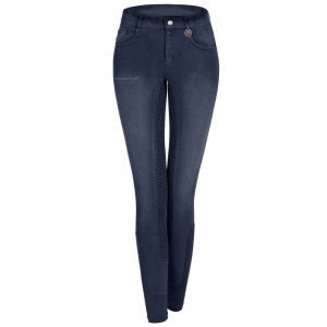E.L.T Jeansreithose Damen Full-Grip Doro Jeansblau 40 | kavalio - für mich und mein Pferd