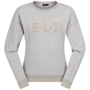 E.L.T Pullover Damen Las Vegas FS 2023 Sweatshirt Steingrau M | kavalio - für mich und mein Pferd