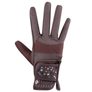 E.L.T Reithandschuh Brilliant Braun L | kavalio - für mich und mein Pferd