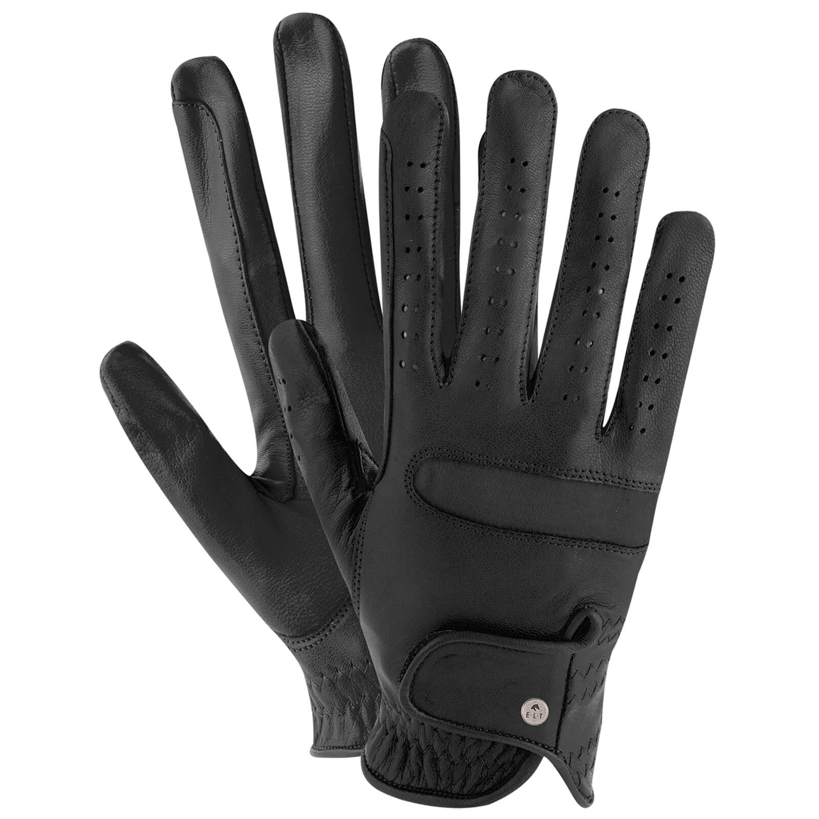 E.L.T Reithandschuh Deluxe Schwarz L | kavalio - für mich und mein Pferd
