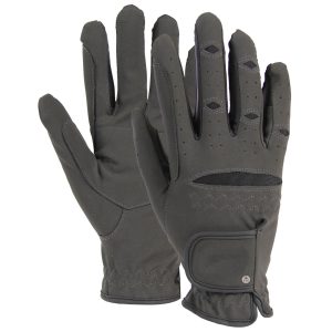 E.L.T Reithandschuh Der Vielseitige Wildlederhandschuh Grau S | kavalio - für mich und mein Pferd