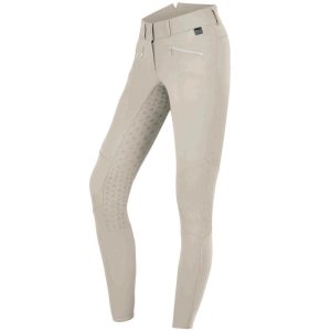 E.L.T Reithose Damen Full-Grip Hella High Waist Silikon Damenreithose Sand 38 | kavalio - für mich und mein Pferd