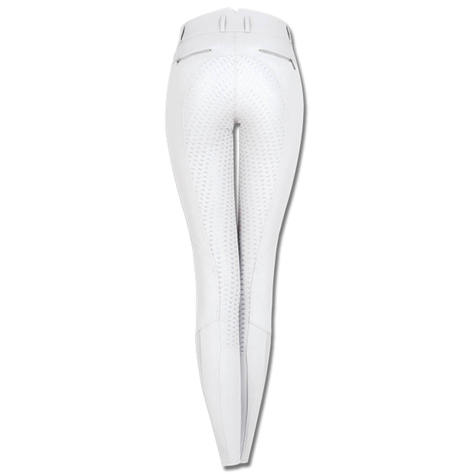 E.L.T Reithose Damen Full-Grip Hella Weiß 46 | kavalio - für mich und mein Pferd – Bild 2