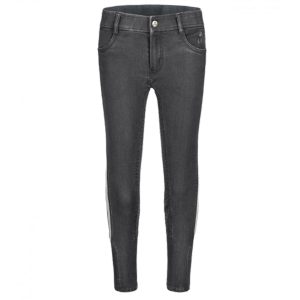 E.L.T Reithose Jeans Kinder Lucky Emily Granitgrau 104 | kavalio - für mich und mein Pferd
